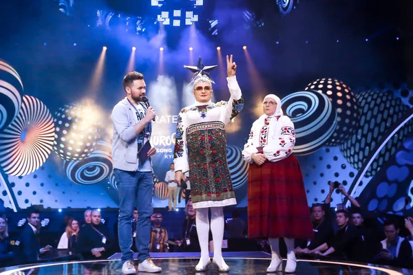 Verka Serduchka from Ukraine Eurovision 2017 — Stock Photo