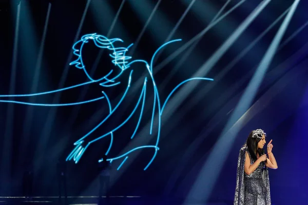 Jamala aus der Ukraine Eurovision 2017 — Stockfoto