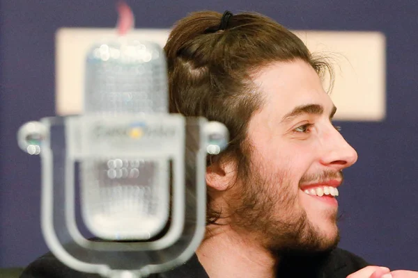 Salvador Sobral du Portugal Eurovision 2017 — Photo de stock