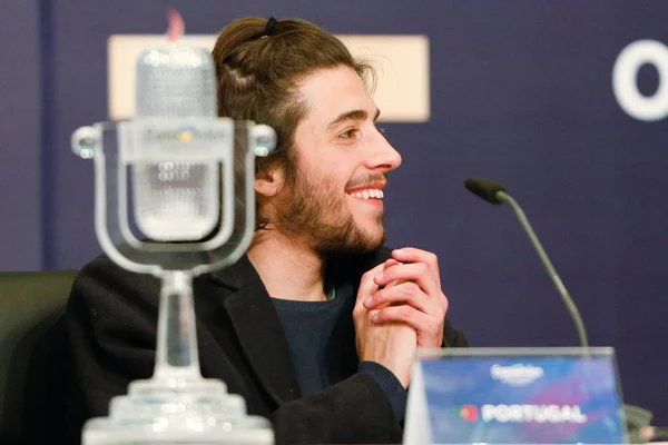 Salvador Sobral de Portugal Eurovisão 2017 — Fotografia de Stock