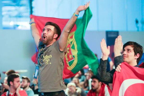 Salvador sobral aus portugal eurovision 2017 — Stockfoto