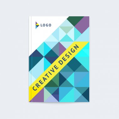 geometrik arka plan deseni 