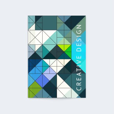 geometrik arka plan deseni 