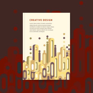  soyut dikey A4 kapak