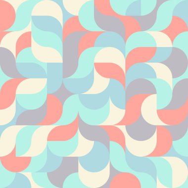 geometrik harmonik dalga arka plan 