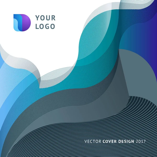 Brochure sjabloon lay-out — Stockvector