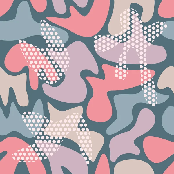 kamuflaj soyut desen