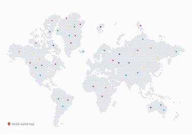 soyut Dünya Haritası 