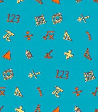 okul konulu seamless modeli 