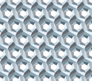 geometrik kesintisiz renkli petek 