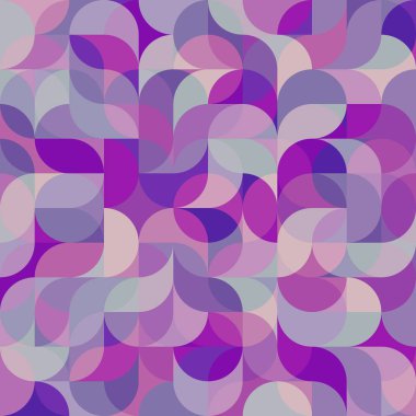 dalgalı geometrik formlar paterni