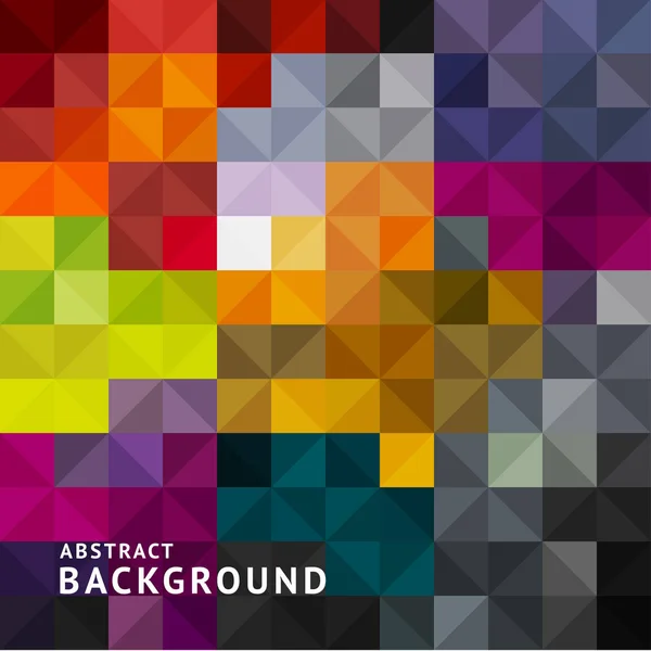 Abstract grid mosaic background. — Stock Vector