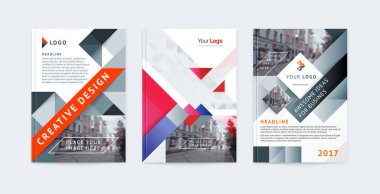 Kitapçık kapak tasarım Şablonlar / ayarla