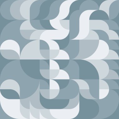 Arkaplan tasarımı, yazdırma, sosyal ağlar, ambalaj, tekstil, web için modern tarzda geometrik elementlerin vektör deseni.