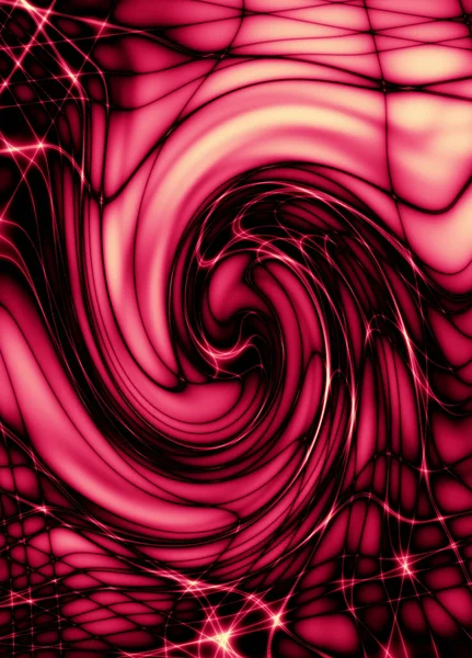 Wave fantasy red abstraction texture