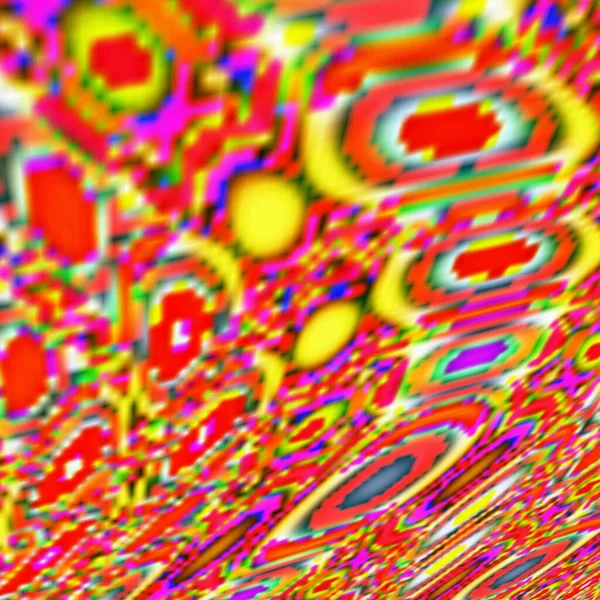 Retro Color Bright Crazy Art Background — Stock Photo, Image