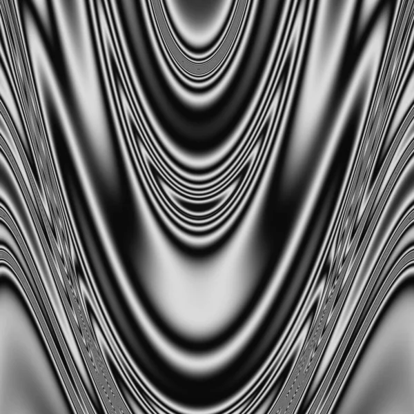 Kunst Fließende Muster Monochromes Wellendesign — Stockfoto