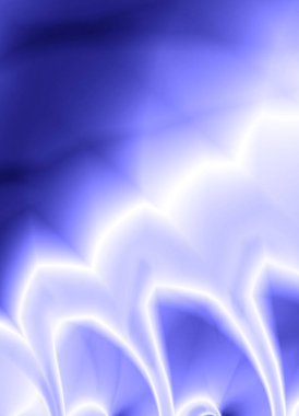 Sanat özeti mavi arkaplanı parlat