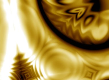 Modern tarz sanat web sitesi başlık olarak altın arkaplan