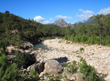 Korsika adası, Fransa manzarası