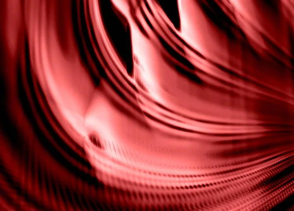 Czerwony Fala Światło Wiązki Abstrakcyjne Tło — Zdjęcie stockowe