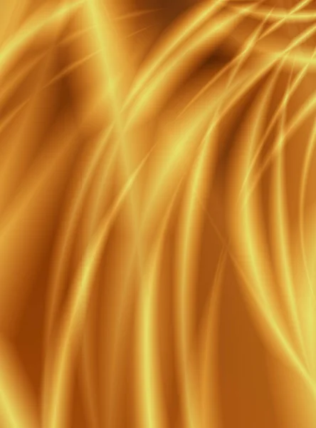 Flow Power Art Abstract Golden Background — 스톡 사진