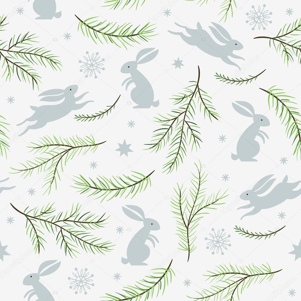 Christmas seamless pattern