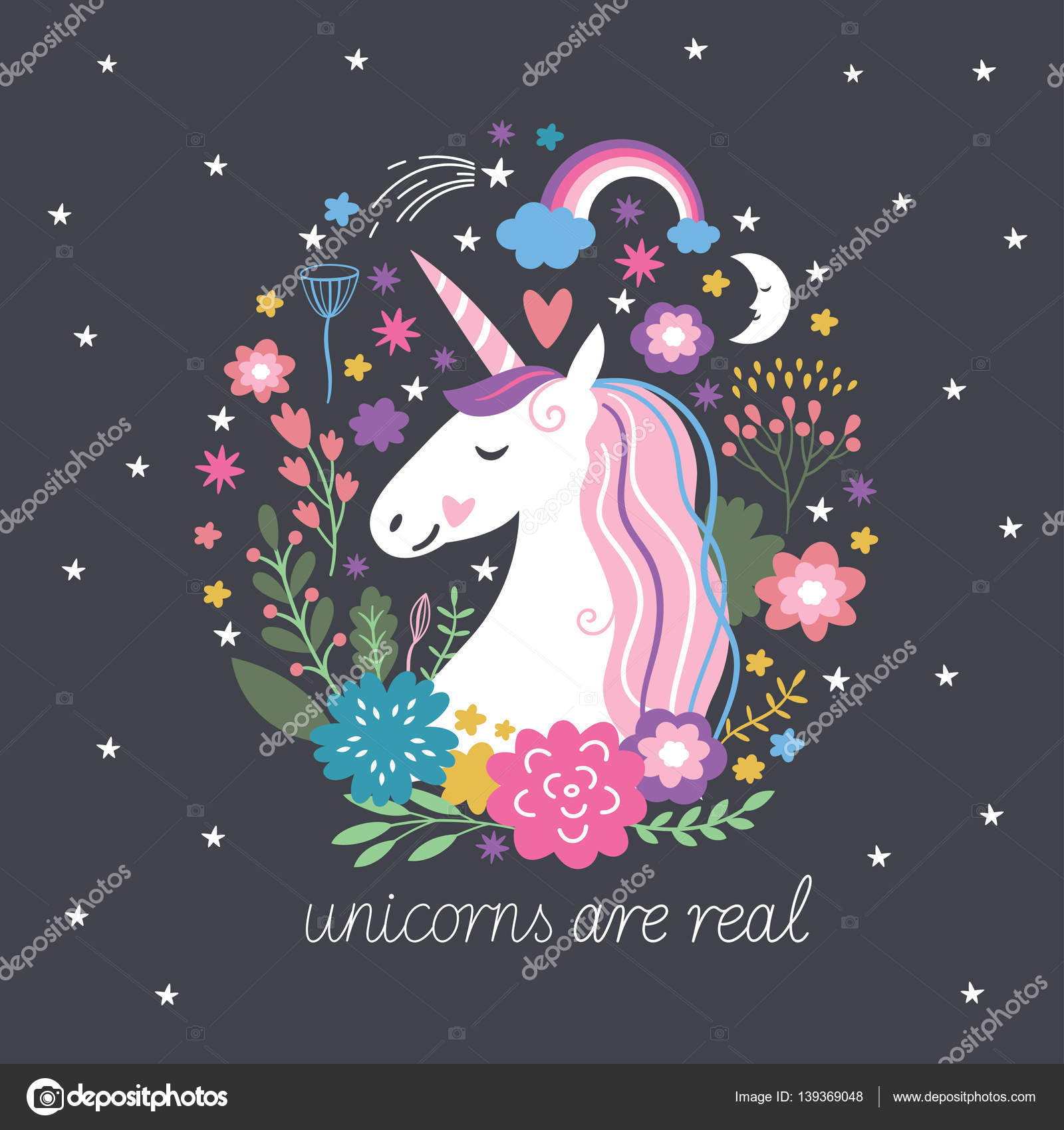 30 604 Rainbow Unicorn Vector Images Free Royalty Free Rainbow Unicorn Vectors Depositphotos