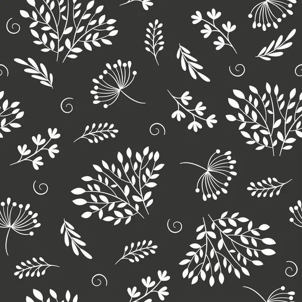 Seamless floral pattern — Stock Vector