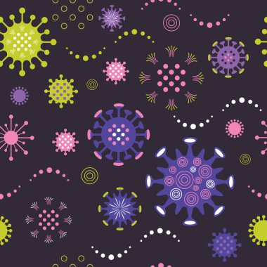 Coronavirüs illüstrasyonları 