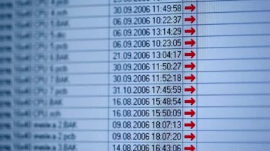 ekran ekran işaretler