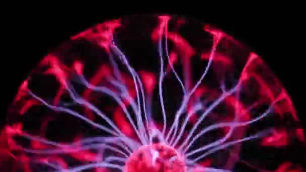 Big plasma ball — Stock Video