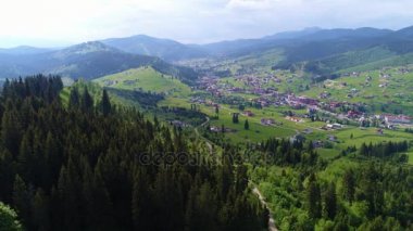 dağ köyü manzara 