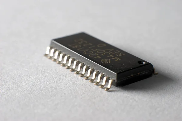 Smd elektronische Chips im Soic-Gehäuse — Stockfoto