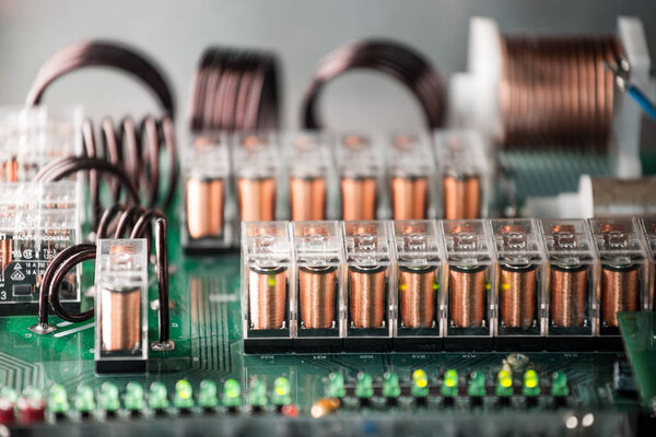Channels and passages on a microcircuit