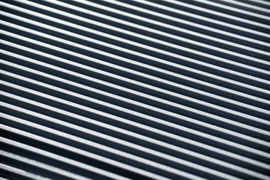 Bükülmüş metal bir yüzeye yakın çekim