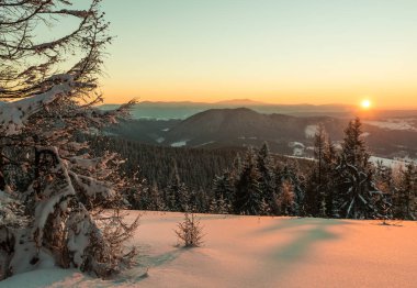 Yukarıdan büyüleyici bir manzara görüntüsü