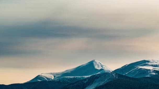 Bellezza Nuvole Esplorazione Della Natura Uhd Timelapse Fotografato Sulla Fotocamera — Video Stock