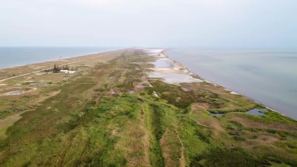 Стріла Аробата Серед Чудових Морських Вод — стокове відео