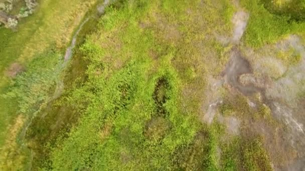 Îles insolites sur un beau lac 
