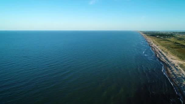 Arobat Pijl Tussen Prachtige Zeewateren — Stockvideo