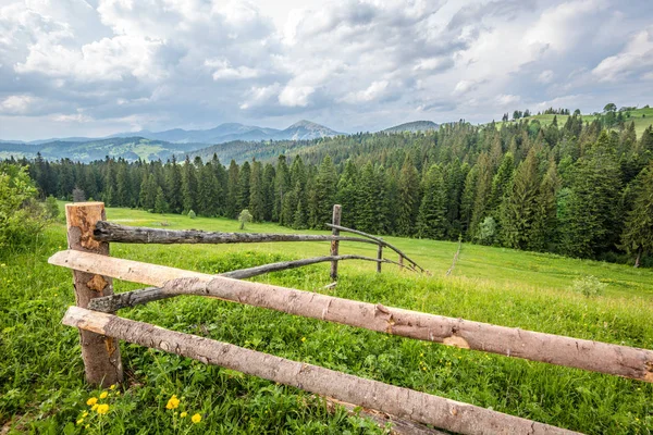 Bruja hermoso paisaje de verano — Foto de Stock