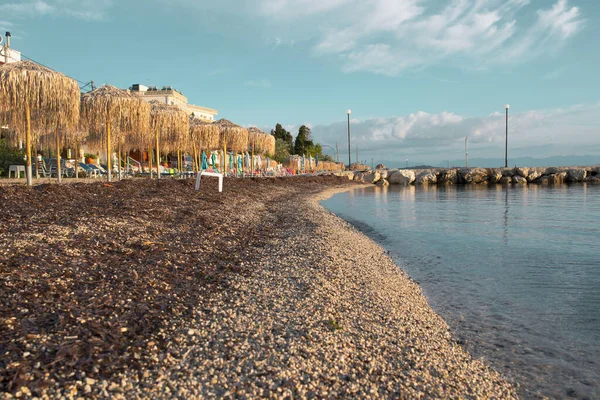 Erstaunliche Bucht Auf Korfu Griechenland Schöne Landschaft Ionischen Meer Strand — Stockfoto