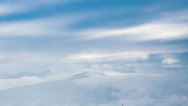 Belleza Nubes Exploración Naturaleza Uhd Timelapse Fotografiado Nikon D800 Cámara — Vídeos de Stock