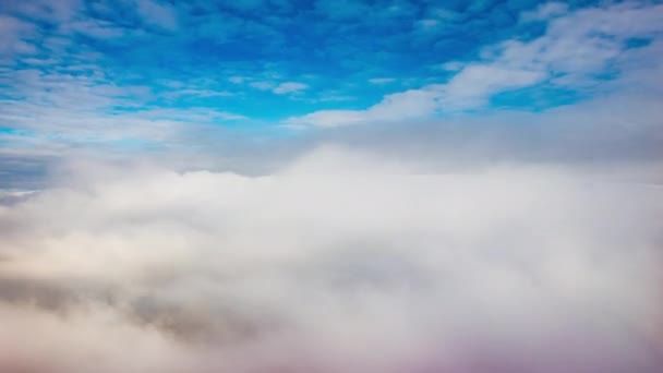 Nuages Beauté Exploration Nature Timelapse Uhd Photographié Sur Appareil Photo — Video