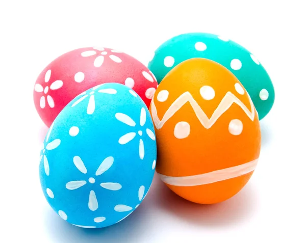 Mükemmel renkli el yapımı Paskalya yumurtaları — Stok fotoğraf