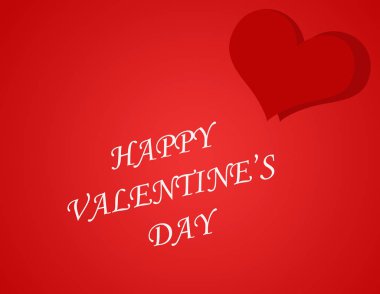 Sevgililer günü kartı arka plan ile kalp