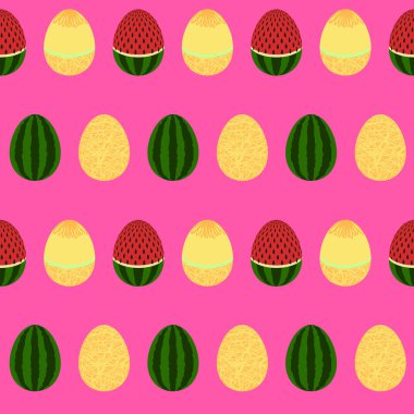 vektör çizim. yumurta. mutlu paskalyalar. seamless modeli. backgr