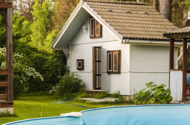 Saunada kır evi