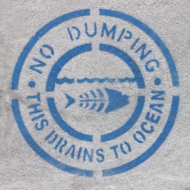 Damping okyanus kirlilik yok